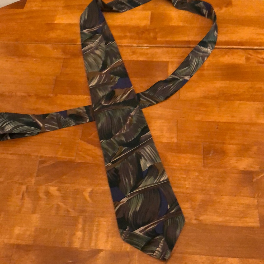 Vintage Isaac Zelcer 100% Silk Tie